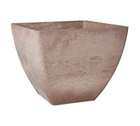 Arcadia Garden Products PSW FB40TP Simplicity Square, 40,6 x 33 cm, tortora