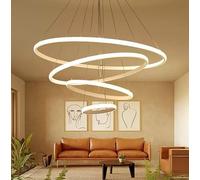 Arcadia Lampadario a Sospensione 7500LM 115W 80cm - Modello Nemesi (Bianco)