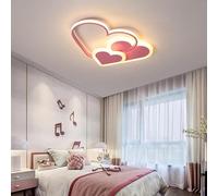 Arcadia Plafoniera Led Soffitto Moderna con Luce Calda e Fredda Dimmerabile, Telecomando - Lampadario Camera da Letto, Soggiorno, Cucina, Cameretta e Salotto - 3800LM 38W 55Cm