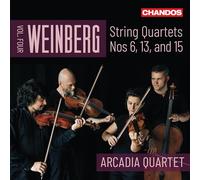 Mieczyslaw Weinberg Weinberg: String Quartets Nos. 6, 13, and 15 - Volume 4 (CD)