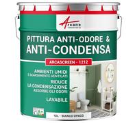 ARCANE INDUSTRIES Pittura Termica Anticondensa e Antimuffa per Pareti Umide : ARCASCREEN - 1212-10 L Bianco