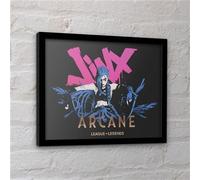 Arcane Jinx Sit Da Collezioneprint Stampa Su Tela Pyramid International