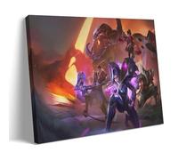 Arcane League of Legends Game Characters Art, poster decorativo da parete, per soggiorno, camera da letto, decorazione moderna per camera da letto, 30 x 45 cm