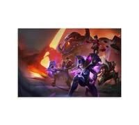 Arcane League of Legends Game Characters Art, poster decorativo da parete, per soggiorno, camera da letto, decorazione moderna per camera da letto, 20 x 30 cm