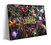 Arcane League of Legends Game Characters Fan Art, poster decorativo da parete, per soggiorno, camera da letto, decorazione moderna per camera da letto, 60 x 90 cm