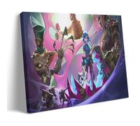 Arcane League of Legends Game Fan Art Group - Poster decorativo da parete, per soggiorno, camera da letto, decorazione moderna per camera da letto, 20 x 30 C