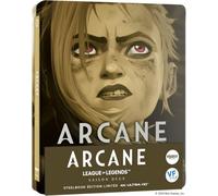 Arcane : League of Legends-Saison 2 [4K Ultra HD + Blu-Ray Bonus-Édition boîtier SteelBook]