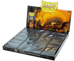 Arcane Tinmen 10304 - Dragon Shield: 24-Pocket Pages (50) - Sideloaded Clear