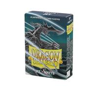 Arcane Tinmen 11124 Dragon Shield-Matte Japanese Size Sleeves 60pk-Jet, Multicoloured