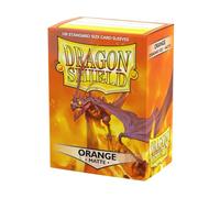 Arcane Tinmen ApS ART11013 Dragon Shield Sleeves Matte Orange Card Game