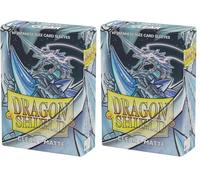 Arcane Tinmen ApS ART11101 Sleeves: Dragon Shield Matte Japanese Clear (60) Nein Klar Card Game (Confezione da 2)