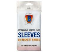 Arcane Tinmen Beckett Shield - Buste per carte di credito di dimensioni standard, richiudibili, 100 ct, compatibili con MTG, Pokemon, Yugioh e Magic The Gathering, in polipropilene (PP), senza PVC