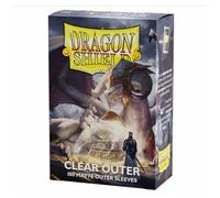 Arcane Tinmen Dragon Shield 13002 Matte Clear Outer Sleeves 100 Count