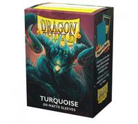 Arcane Tinmen Dragon Shield - Bustine standard, colore: Turchese opaco (100ct)