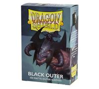Arcane Tinmen Dragon Shield Matte Black Outer Sleeves (100) AT-13003