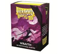 Dragon Shield AT-15056 Standard Size Dual Matte Wraith (100 Sleeves) Matte Wrait