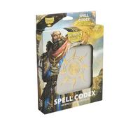 Arcane Tinmen Dragon Shield - Spell Codex Portfolio, Version: Ashen White