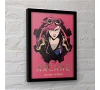 Arcane Vi Red Da Collezioneprint Stampa Con Cornice Pyramid International