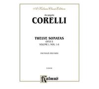 Arcangelo Corelli Twelve Sonatas, Op. 5, Volume I (Tascabile)