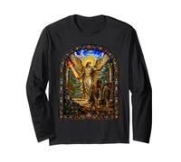 Arcangelo espelle Adamo ed Eva Eden Cattedrale Mosaic Art Maglia a Manica