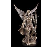 Arcangelo Gabriel Figura Con Asta E Tromba Medio - Veronese Angelo Decorazione