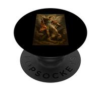 Arcangelo Michael sconfigge Satana - St Michael Prayer PopSockets PopGrip Adesivo