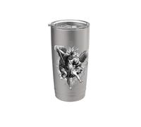 Arcangelo Michele Spada Vendetta Bicchiere termico in acciaio inox doppia parete