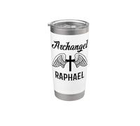 Arcangelo Raffaello/San Raffaele Protezione cattolica Design Bicchiere termico in acciaio inox doppia parete