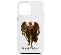 Arcangelo Saint Michael Prayer - Catholic Christian Custodia per iPhone 13 Pro Max