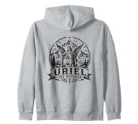 Arcangelo Uriel L'Arcangelo Guardiano Osservatore Felpa con Cappuccio