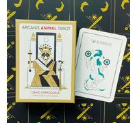 Arcanis Animal Tarot - Mazzo di Carte E Libro Guida di David Depasquale