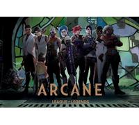 Arcano Personaggi IN Zaun Poster King Misura 61x91.5 CM 61x91.4cm New Verde Art