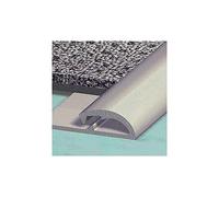 Arcansas Cm 67 - Argento - Profilo terminale ferma moquette in alluminio. larghezza mm 34. blister 2 pezzi.