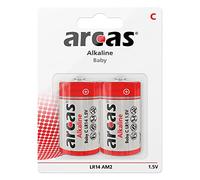 Arcas 11700214 C LR14 Baby batteria 1.5 V - multicolore (confezione da 2) -p (Confezione da 2) NA Multicolore