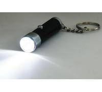 Arcas Aluminium 3 LED-torch light with key chain (4 colours)