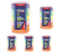 Arcasa DEP365 Panni Colorati In Microfibra, 5 pezzi (Confezione da 5)