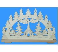 Arcata Cantori Della Stella Piccolo Misura = 50x31cm Nuovo Erzgebirge Arco Luci