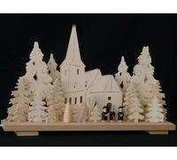 Arcata El. Illuminato Con Coro Vor Der Chiesa B x H=50x32cm Nuovo