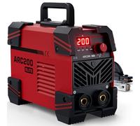 ARCCAPTAIN Saldatrice Elettrodo da 200A con Ampio Display a LED, Saldatrice Inverter ARC con e Inverter IGBT, Saldatrice Laser Portatile 230V con Avvio a caldo, forza d'arco
