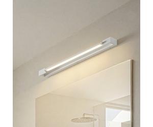 Arcchio Applique a LED Jora, 60 cm, bianco, orientabile, IP44 Arcchio