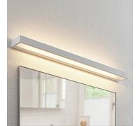 Arcchio Applique a LED Jora, 90 cm, bianco, orientabile, IP44 Arcchio