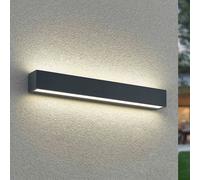 Arcchio Applique a LED Lengo, 50 cm, a 2 luci, antracite, CCT Arcchio