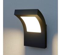 Arcchio Applique da esterni LED Advik, IP65, antracite, metallo Arcchio