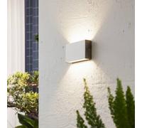 Arcchio applique da esterni LED Karline, 1060 lm, acciaio inox, IP65 Arcchio