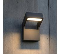 Arcchio Applique da esterni LED Kovato, grigio scuro, IP65 Arcchio