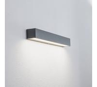 Arcchio applique da esterni LED Lengo, 50 cm, 1 luce, grigio, CCT Arcchio