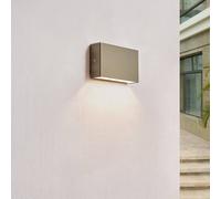 Arcchio Applique da esterno LED Karline, 530 lm, acciaio inox, IP65 Arcchio