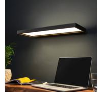 Arcchio Applique LED da uffici Rick, nero, bianco neutro Arcchio