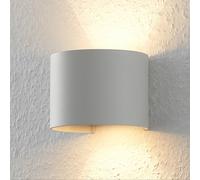 Arcchio applique Zuzana, rotonda, bianca, G9, 13 cm di larghezza Arcchio