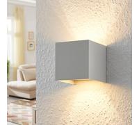 Arcchio applique Zuzana, set da 2, bianco, G9, larghezza 10 cm Arcchio